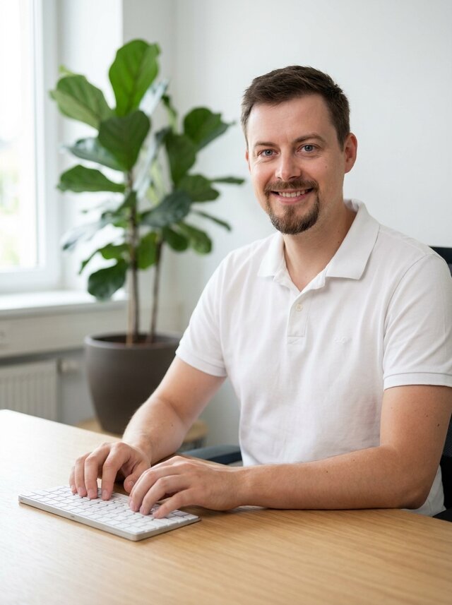 Dimitri Lautenschläger, der Website-Hausmeister